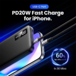 UGREEN 10000mAh 20W Two-way Fast Charging Power Bank – PB311 – 25742 – 1 Year Warranty - Image 2