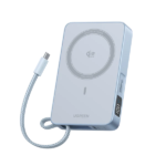 UGREEN 10000mAh 25W Qi2 Magflow Magnetic Wireless Power Bank – PB773 – 65958B – 1 Year Warranty
