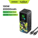 UGREEN 20000mAh 130W Genshin Impact Edition Smart Display Fast Charging Power Bank – PB721 – 35524GI – 1 Year Warranty - Image 3