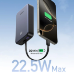 UGREEN 20000mAh 20W Power Bank with Integrated Type-C Cable – PB505 – 45762 – 1 Year Warranty - Image 2