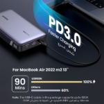 UGREEN 25000mAh 145W Two-way Fast Charging Power Bank – PB205 – 90597A – 1 Year Warranty - Image 3