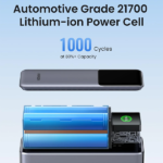 UGREEN 25000mAh 200W Nexode Smart Display Power Bank – PB722 – 35525B – 1 Year Warranty - Image 3