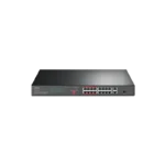 TP-LINK TL-SL1218P 16 PORT 10/100 +2 PORT GIGABIT WITH 16 PORT PoE+ SW...
