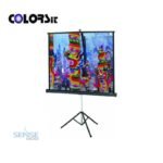 PROJECTOR SCREEN - COLORSIT TS1060 60''*60'' 1:1 (5'*5') TRIPOD