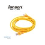 PATCH CODE CABLE - LANSAN CAT6 5M YELLOW(LC6-05FYL)