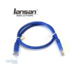 PATCH CODE CABLE - LANSAN CAT5E 2M  BLUE(LC5E-02FBL)