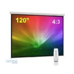 PROJECTOR SCREEN - FUTURE 4:3 120''(10'*7.5') ELECTRIC(remote no warra...