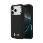 BMW Magsafe PU Quilted Leather Case for iPhone 17 Pro – Black / Blue / Grey / Red