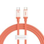 Baseus 0? Series 1m Type-C to Type-C 100W Fast Charging Data Cable – Canyon Coral – 1Y
