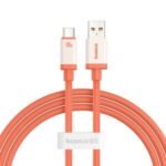 Baseus 0℃ Series 1m USB to Type-C 100W Fast Charging Data Cable – Canyon Coral