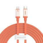 Baseus 0? Series 2m Type-C to iP 20W Fast Charging Data Cable Canyon Coral – 1Y