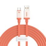 Baseus 0℃ Series 2m USB to Type-C 100W Fast Charging Data Cable – Canyon Coral – 1Y