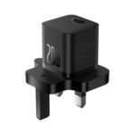 Baseus GaN5 Mini Fast Charger – 20 W UK Plug (Cluster Black)