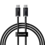 Baseus 2m 100W Type-C to Type-C Dynamic 3 Series Fast Charging Data Cable – Cluster Black – 1Y