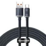 Baseus Crystal Shine Series  1.2 Meter 100W USB to Type-C  Data Cable