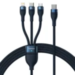 Baseus Flash Series Ⅱ One-for-three 100W 1.5 Meter Fast Charging Cable