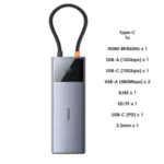 Baseus Metal Gleam Series II 10-in-1 USB HUB