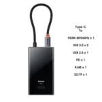 Baseus PioneerJoy 8-Port Type-C HUB Adapter