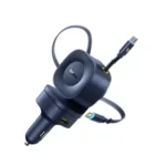 Baseus PrimeTrip VR2 Max Car Charger with Retractable Cable 3C+U 240W – Cosmic Black – C0206700