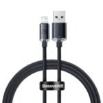 Baseus Crystal Shine Series 1.2m USB to Lightning 2.4A Cable – 1Y