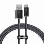 Baseus Dynamic Series 1M 100W Fast Charging Data Cable USB to Type-C Slate Gray- CALD000616- 1 Year Warranty