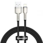 Baseus Cafule Series 2 Meter USB to Lightning Metal Data Cable  2.4A – 1Y