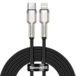 Baseus Cafule Series 2M Metal Data Cable Type-C to iP PD 20W  Black – CATLJK-B01 –  1 Year Warranty