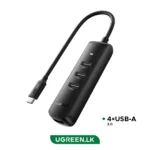 UGREEN Type-C to 4*USB 3.0 5GBps Hub – CM416-10916 – 1 year warranty
