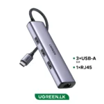 UGREEN 4 –  Port Type-C Multifunction Hub – CM475 – 60600 – 1 Year Warranty