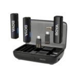 BOYALINK 2Upgraded 3-in-1 Compact Wireless Microphone