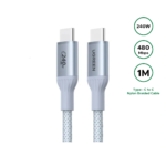 UGREEN 1 Meter 240W E-Marker Chip USB-IF Certified Type-C to Type-C PD Fast Charging Cable – L534 – 75731 – 1 Year Warranty