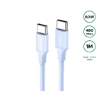 UGREEN 1 Meter 3Amp Max amp USB-C to USB-C PD Fast Charging Cable Blue – 25310 – 1 Year Warranty