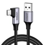 UGREEN 20299 USB-A to USB-C 90° Fast Charging Cable 1M