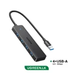 UGREEN 4 – Port USB to USB 3.0 Hub – CM219 – 25851 – 1 Year Warranty