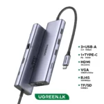 UGREEN 9 – in -1 Type-C Multifunction Hub – CM498 – 15600 – 1 Year Warranty