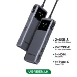 UGREEN 6 – in – 1 Type-C Uno Series Hub – 35998 – 1 Year Warranty