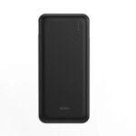 WiWU P-08B Essen 10000mAh Power Bank with 4 Built-in Cables – Black / White