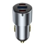 WiWU Wi-CC032 Nano Pro 60W PD Fast Car Charger – USB & Dual Type-C