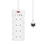 WiWU Wi-S009 3250W GaN 12in1 Power Strip – White