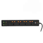 Green Lion 4x Sockets, 6x USB PD-30W Fast Charging Power Sockets (3-Metre)