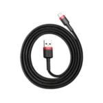 Baseus CALKLF-C19 Cafule USB Lightning Cable 1.5A 2m (Black+Red)