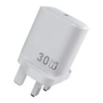Wiwu WI-G008 30w Essen Gan Fast Charger White 3pin